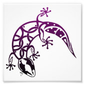 Gecko Print Fotodruck (Vorne)