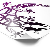 Gecko Print Fotodruck (Ecke)