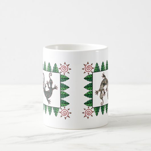 Gecko Reptile Kaffeetasse (Mittel)
