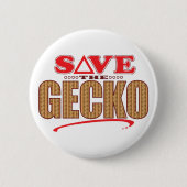 Gecko retten button (Vorderseite)