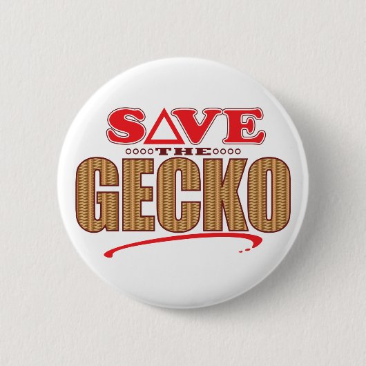 Gecko retten button (Vorderseite)