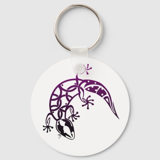 Gecko Schlüsselanhänger (Vorderseite)