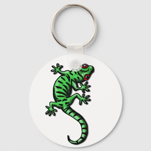 Gecko Schlüsselanhänger (Vorderseite)
