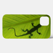 Gecko Silhouette Case-Mate iPhone Hülle (Rückseite (Horizontal))