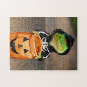 Gecko Skeleton Puzzle (Horizontal)