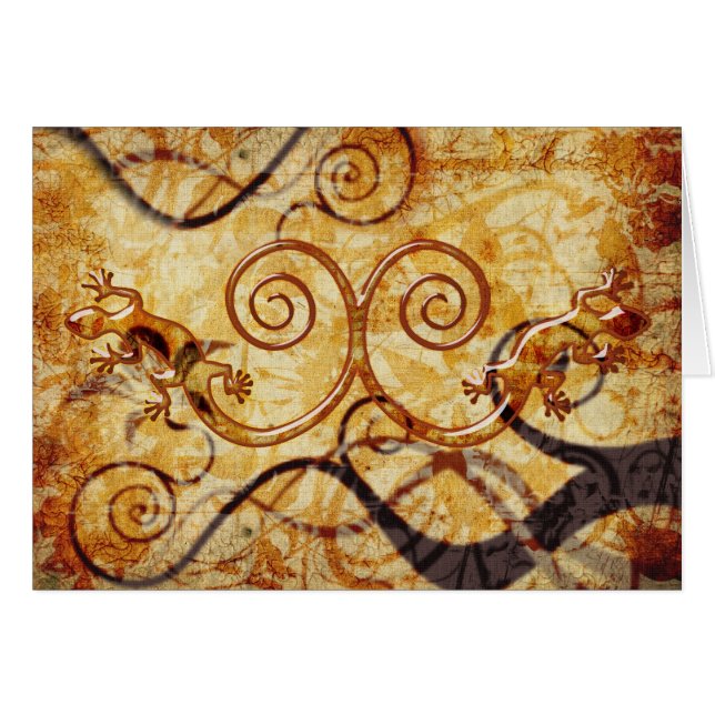 Gecko Spiral Twins (Vorderseite (Horizontal))