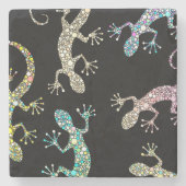 Gecko Steinuntersetzer (Vorderseite)