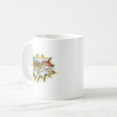 Gecko Style Leopard Gecko Kaffeetasse (Vorderseite Links)