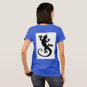 Gecko T-Shirt (Schwarz voll)
