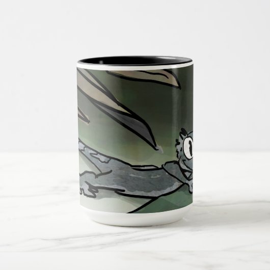 Gecko-Tasse mit Haube Tasse (Zentrum)