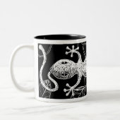 Gecko-Tasse Zweifarbige Tasse (Links)