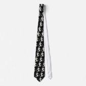 Gecko Trombone Necktie Krawatte (Vorderseite)