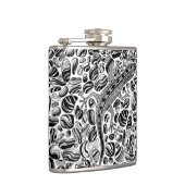 Gecko und Kies Flachmann (Rechts)