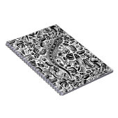 Gecko und Kies Notizblock (Rechte Seite)