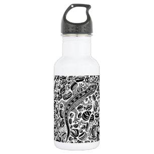 Gecko und Kies Trinkflasche
