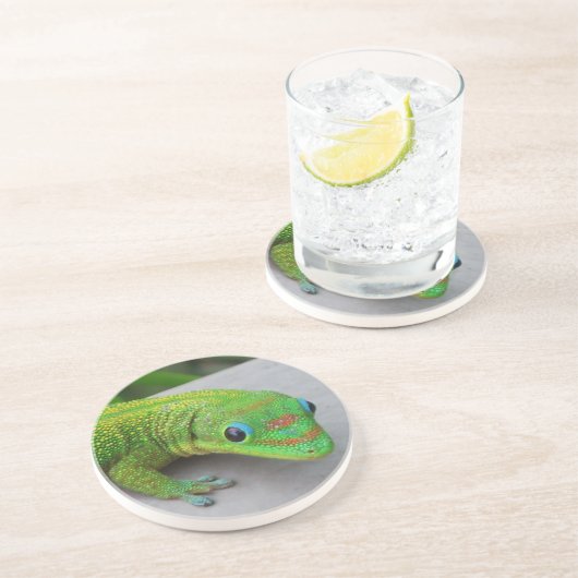 Gecko Untersetzer (Seite)