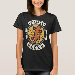 Gecko Vintag Classic Retro 60er 70er T-Shirt