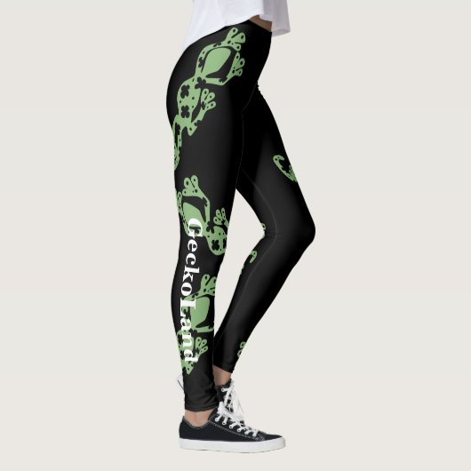 GeckoLand Green Leggings (Rechts)