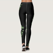 GeckoLand Green Leggings (Rückseite)
