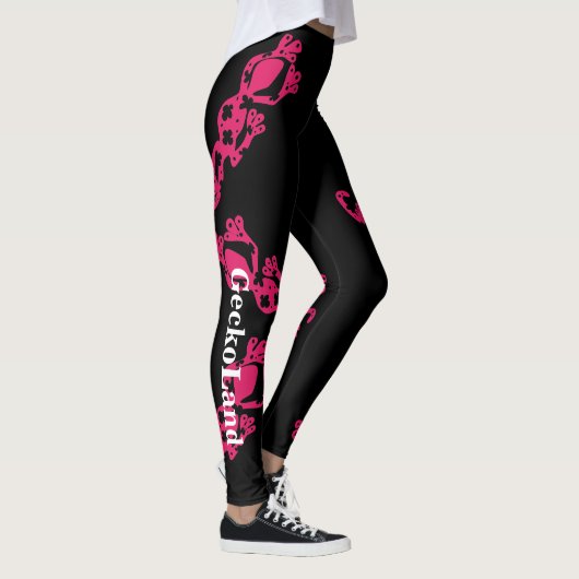 GeckoLand Pink Leggings (Rechts)