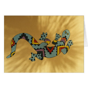 Geckoleech an der Wand, Tucson, Arizona,
