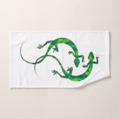 Geckos Badhandtuch Set (Handtuch)
