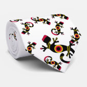 Geckos bold print necktie krawatte (Gerollt)