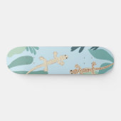 Geckos im Dschungel #2 #decor #art Skateboard (Horizontal)