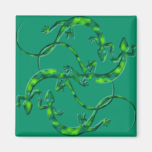 Geckos Magnet (Vorne)