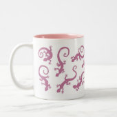 geckos_PINK_mug Zweifarbige Tasse (Links)