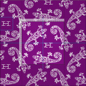 Geckos Reptilien gemusterte, kundenspezifische lil Stoff (Kachel)