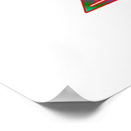 Geckos Rock Poster (Ecke)