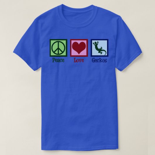 Geckos T-Shirt (Design vorne)