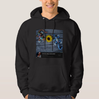 Geckos und Sonnenblumen Hoodie