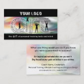 Gecoacht Visitenkarte (Vorne/Hinten)