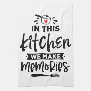 Gedächtliche Küchenmomente Geschirrtuch