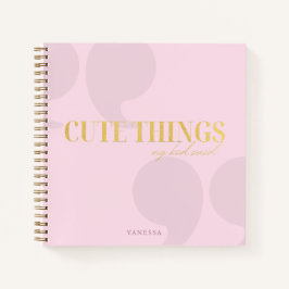 Gedächtliche Momente: Niedliche Dinge, die mein Ki Notizblock