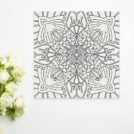 Gedächtlicher Sommer: Friedliche botanische Färbun Poster