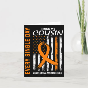 Gedächtnis der geliebten Geschenke Cousin Leukämie Karte