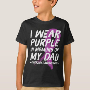 Gedächtnis des Vaters Lila Überdosierung T-Shirt