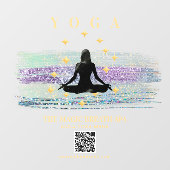 ** Gedächtnis Frau Yoga Magic Medizin Reiki Fensteraufkleber (Blatt)