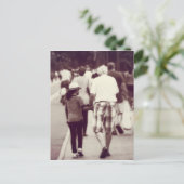 Gedächtnis mit Opa Postkarte (Stehend Vorderseite)