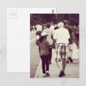 Gedächtnis mit Opa Postkarte (Vorne/Hinten)