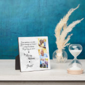 Gedächtnis Personalisiert 3 Foto Fotoplatte (InSitu)