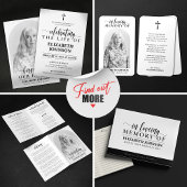 Gedächtnis teilen - Einfache Beerdigung Begleitkarte