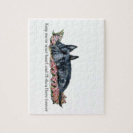 Gedächtnis von Scottish Terrier Puzzle (Vertikal)