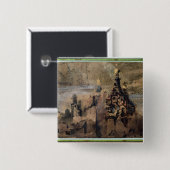 Gedächtnis von Spanien, 1850 Button (Vorne & Hinten)