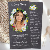 Gedächtnisbeerdigung Foto Beerenkkarte Blumenkohl Menükarte