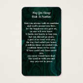 Gedächtnisbeerdigung Foto Beerenkkarte Marbella Gr (Rückseite)