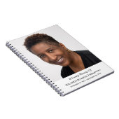 Gedächtnisbeerdigung Foto Bereavement Beileid Notizblock (Rechte Seite)